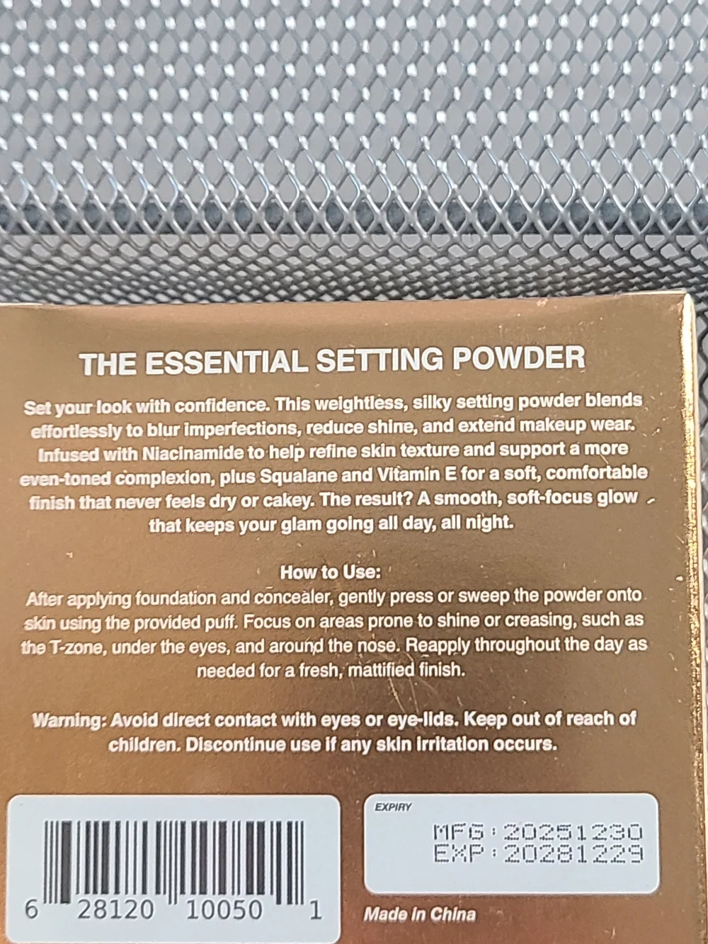 BISHA The Essential Setting Powder - Tokyo Translucent Sealed NIB 20g/.71oz